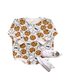 Bubble Romper | Milk & Cookies: 12-18M