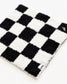 Checkered Plush Lovey | Black