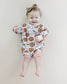 Bubble Romper | Milk & Cookies: 12-18M