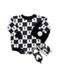 Bubble Romper | Charcoal Bolts: 0-3M