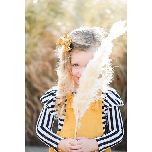 Striped Flutter Leotard