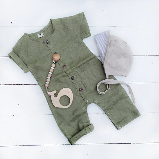 Beach Boys Linen Jumpsuit