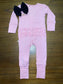 Lillan Pink Footie