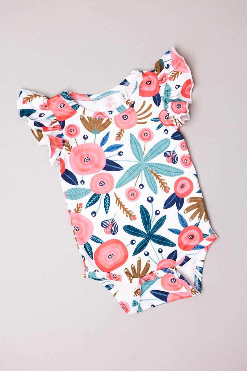 Blossom Flutter Bodysuit